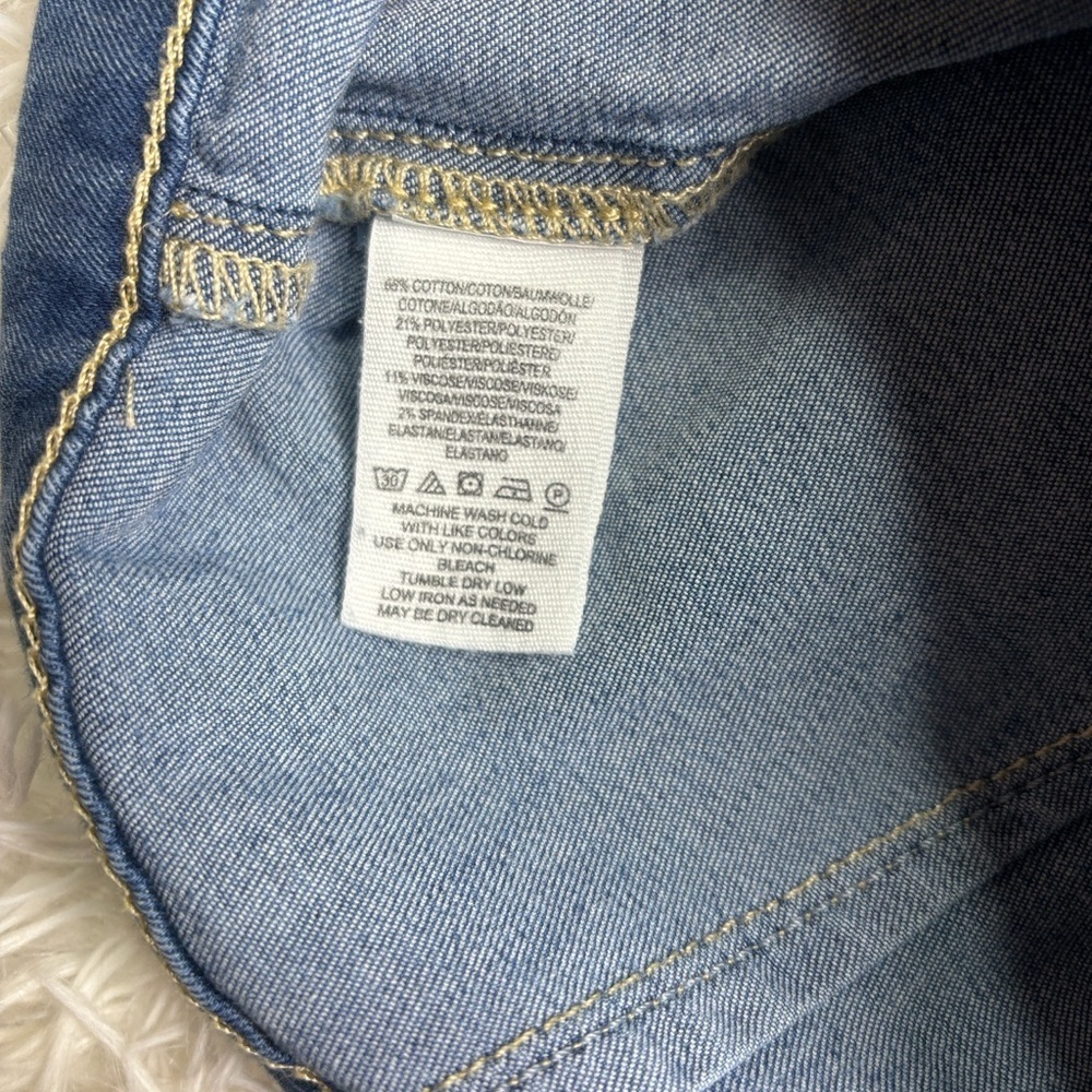 We The Free People Womens Jeans Just Float On Flare Denim High Rise Stretch - Picture 7 of 11
